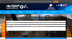 Desktop Screenshot of experymentarium.pl